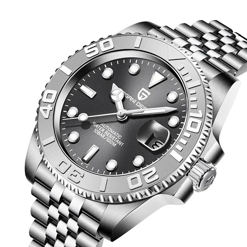 Pagani Design Yachtmaster Gray Dial Jubli Men's Watch- PD-1651